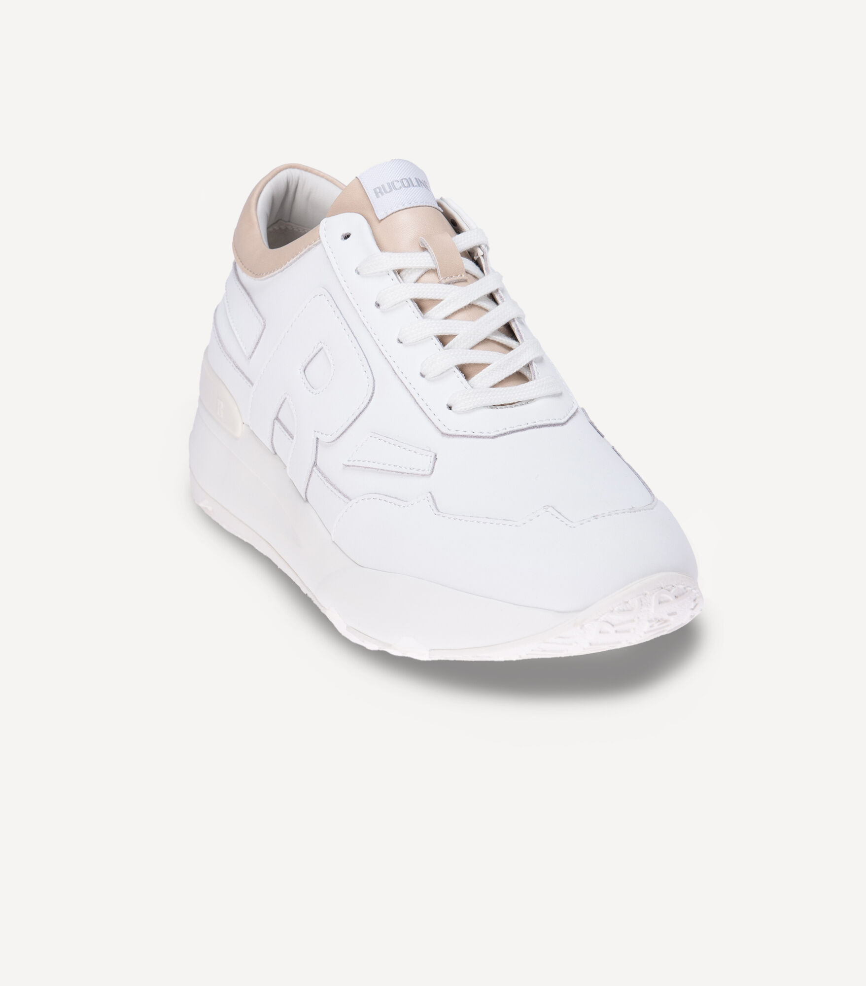 Shop Rucoline R-evolve 8437 Soft White-taupe Leather 45