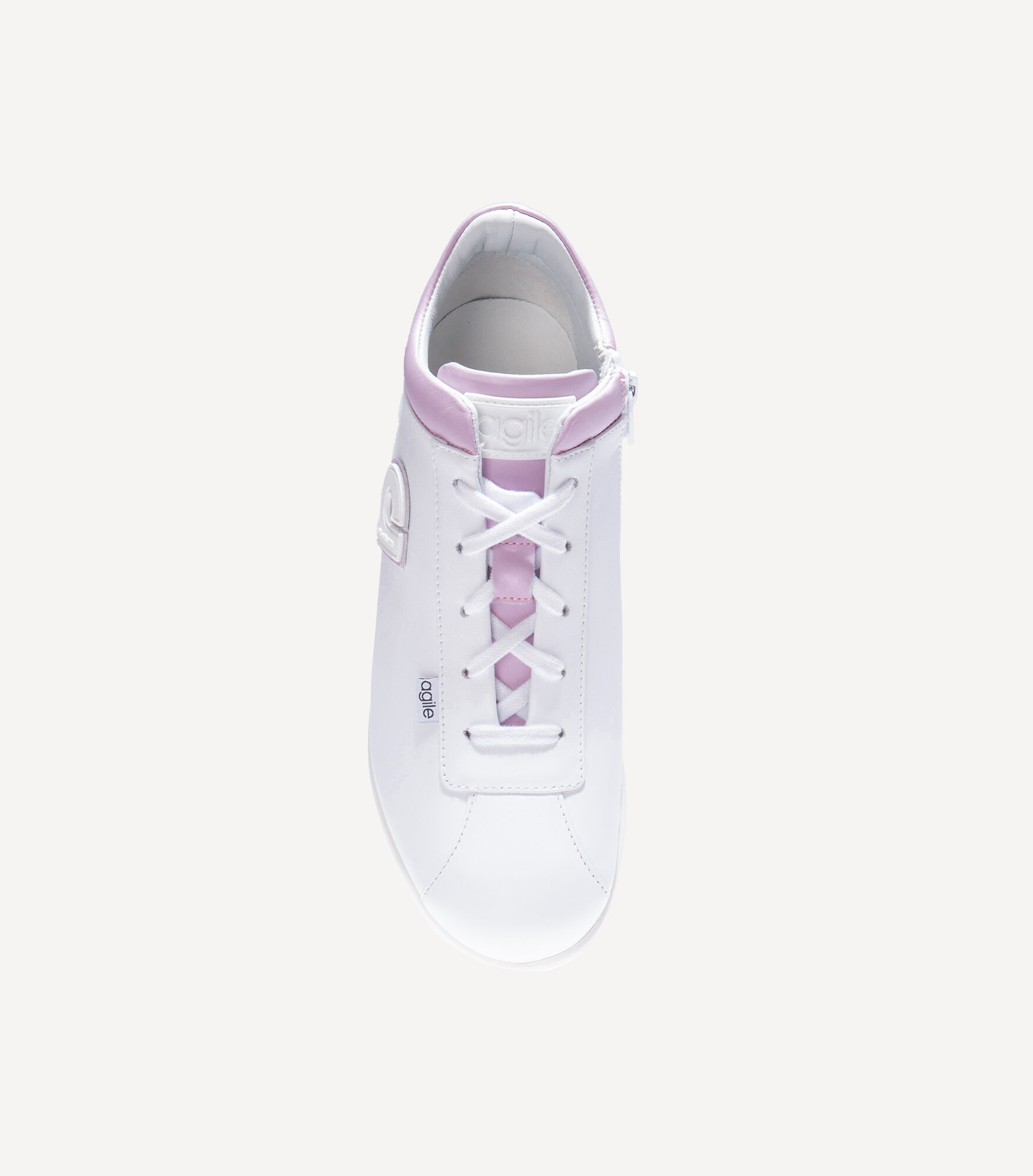 Shop Rucoline Jackie 226 A Bardolino White/pink Leather 38 In White-pink